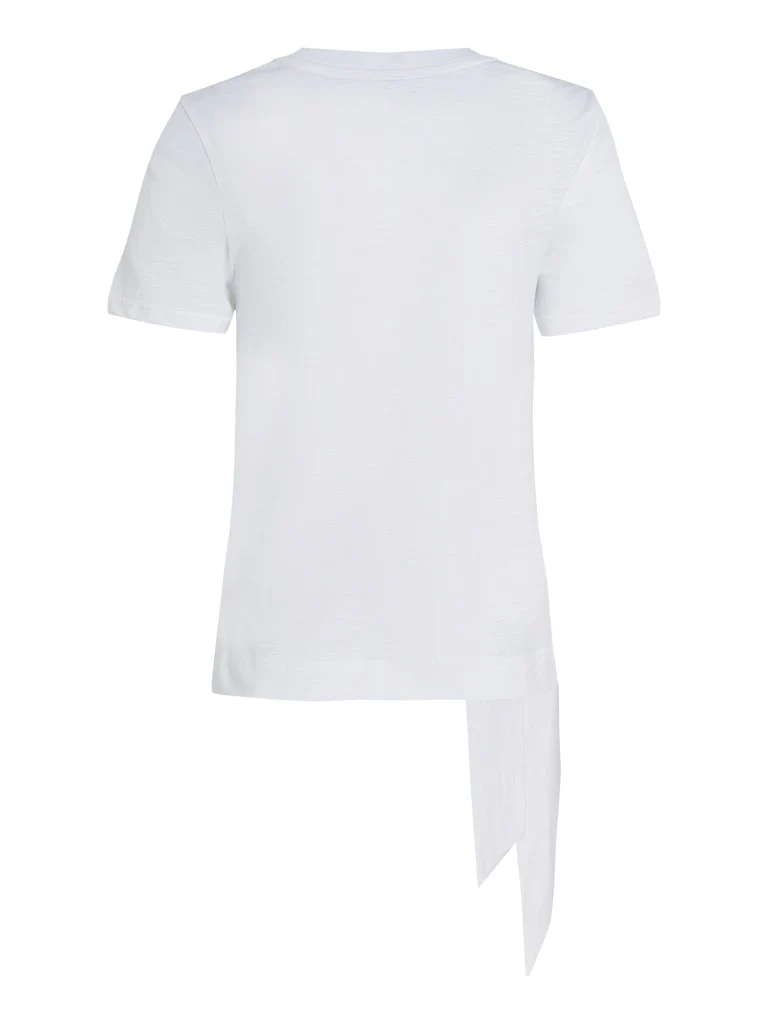 Tommy Hilfiger naisten t-paita, KNOT BOAT-NK SS TEE Valkoinen - Image 5