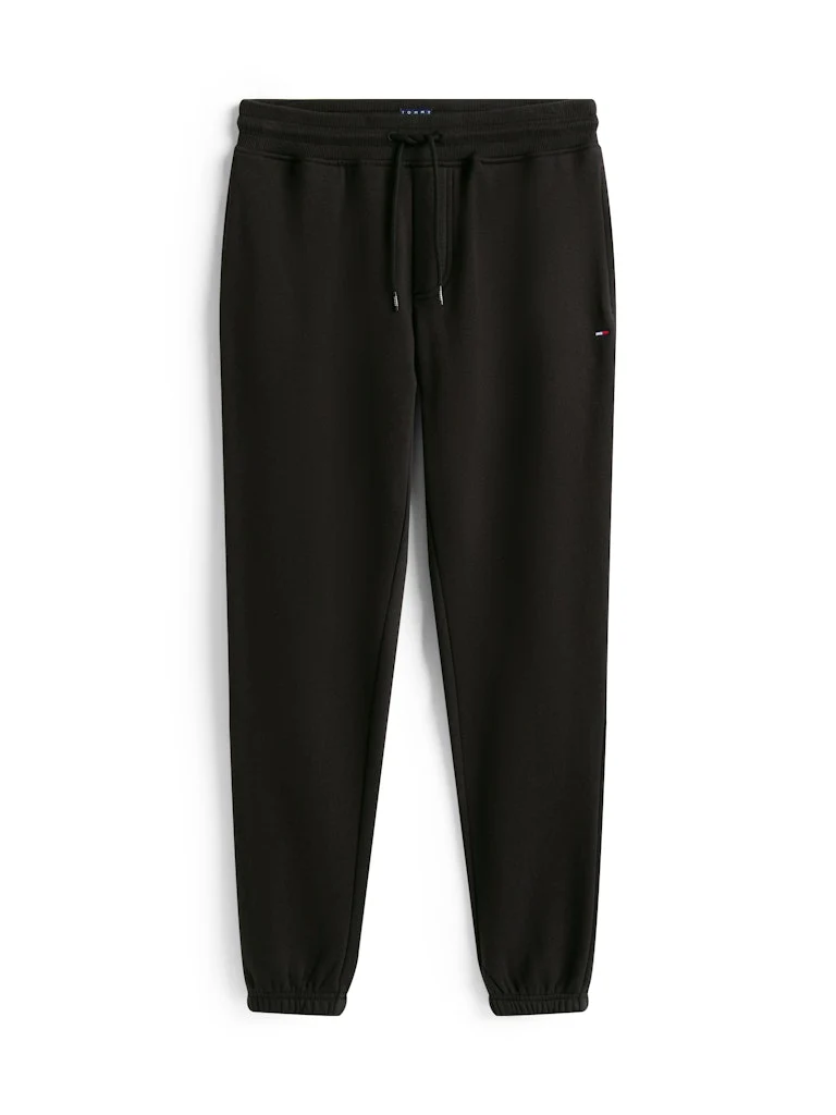 Tommy Jeans miesten collegehousut, TJM SLIM S FLAG SWEATPANT EXT Musta - Image 4