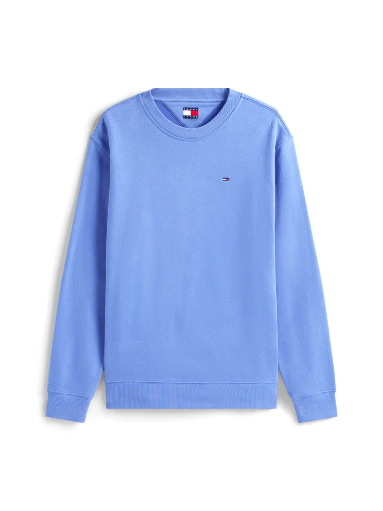 Tommy Jeans Miesten Collegepaita, REG S FLAG CREW Sininen - Image 4