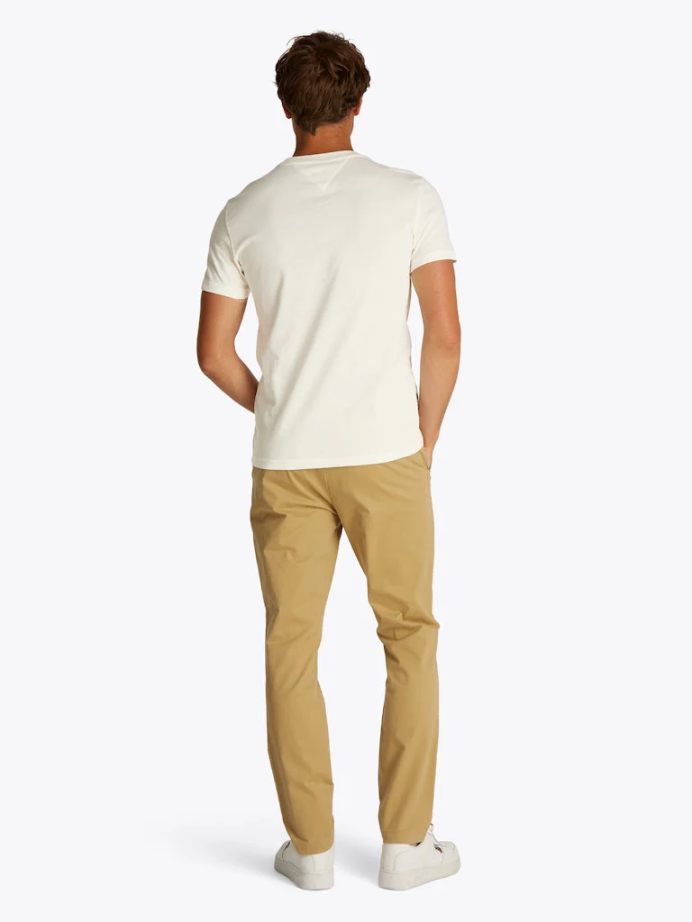 Tommy Jeans miesten t-paita, TJM XSLIM  JERSEY TEE Valkoinen - Image 3