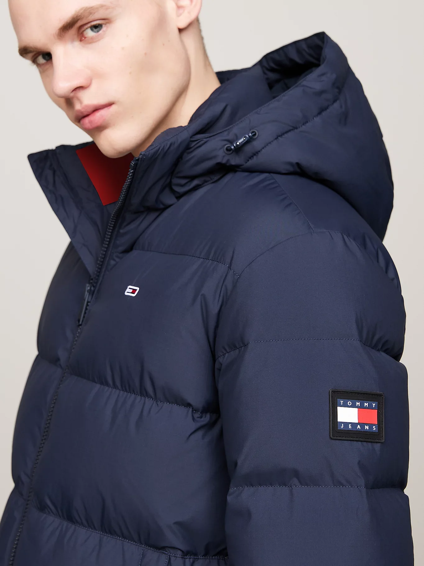 Tommy Jeans miesten untuvatakki, TJM ESSENTIAL DOWN JACKET Tummansininen - Image 4