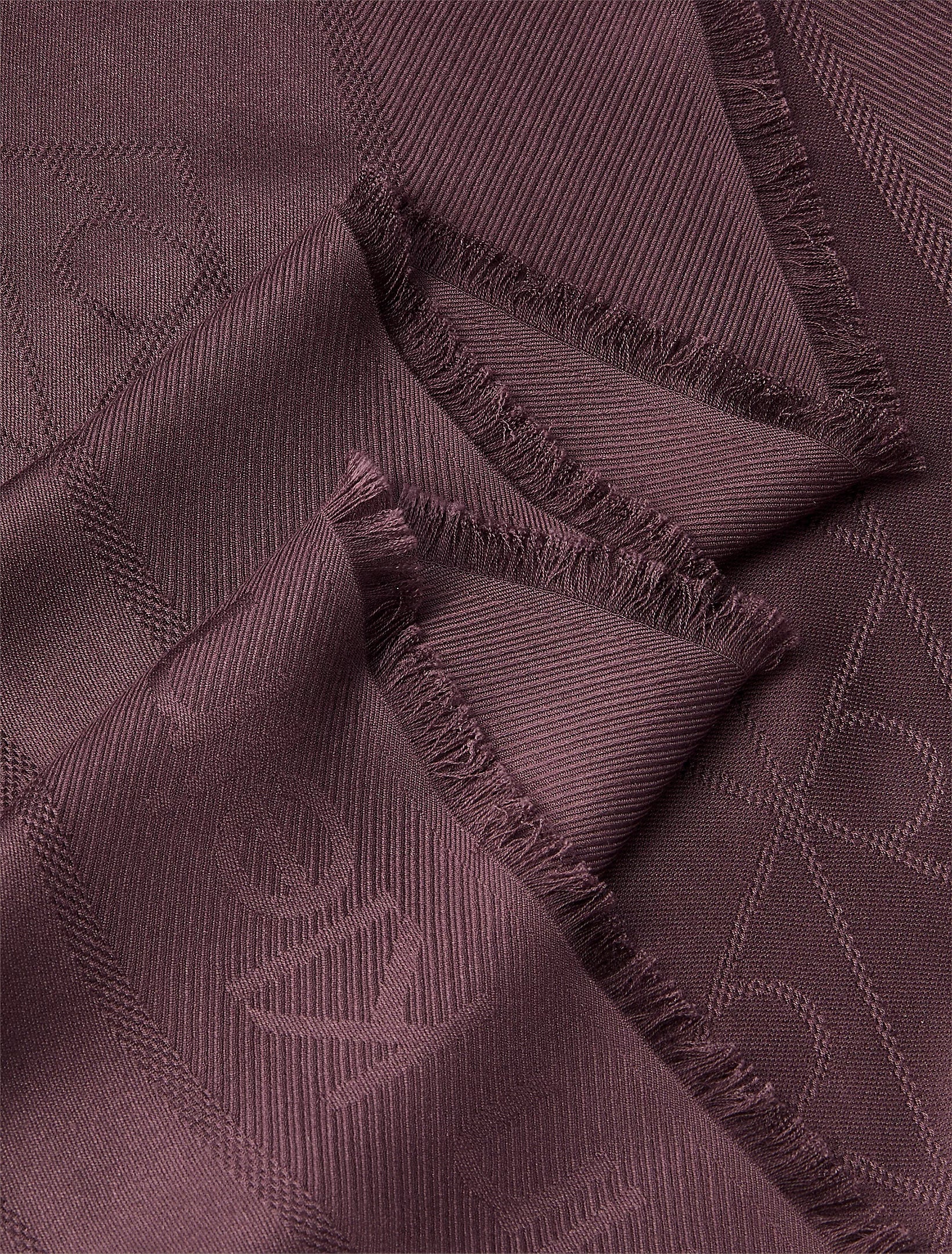 Calvin Klein Accessories huivi TONAL AOP MODAL LW SQUARE SCARF, viininpunainen - Image 3