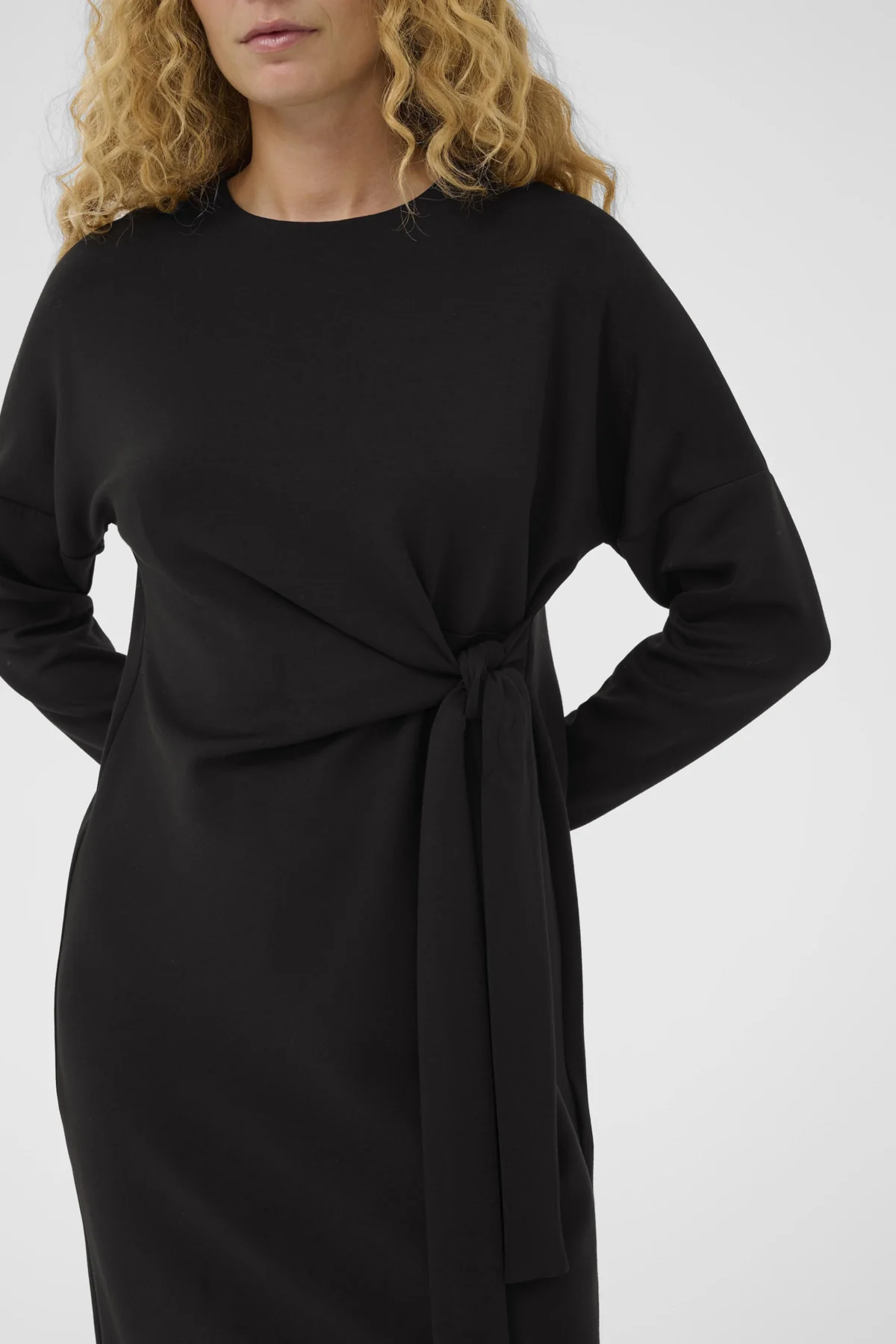 Inwear naisten mekko TRIIW VINCENTIW KNOT DRESS, musta - Image 4