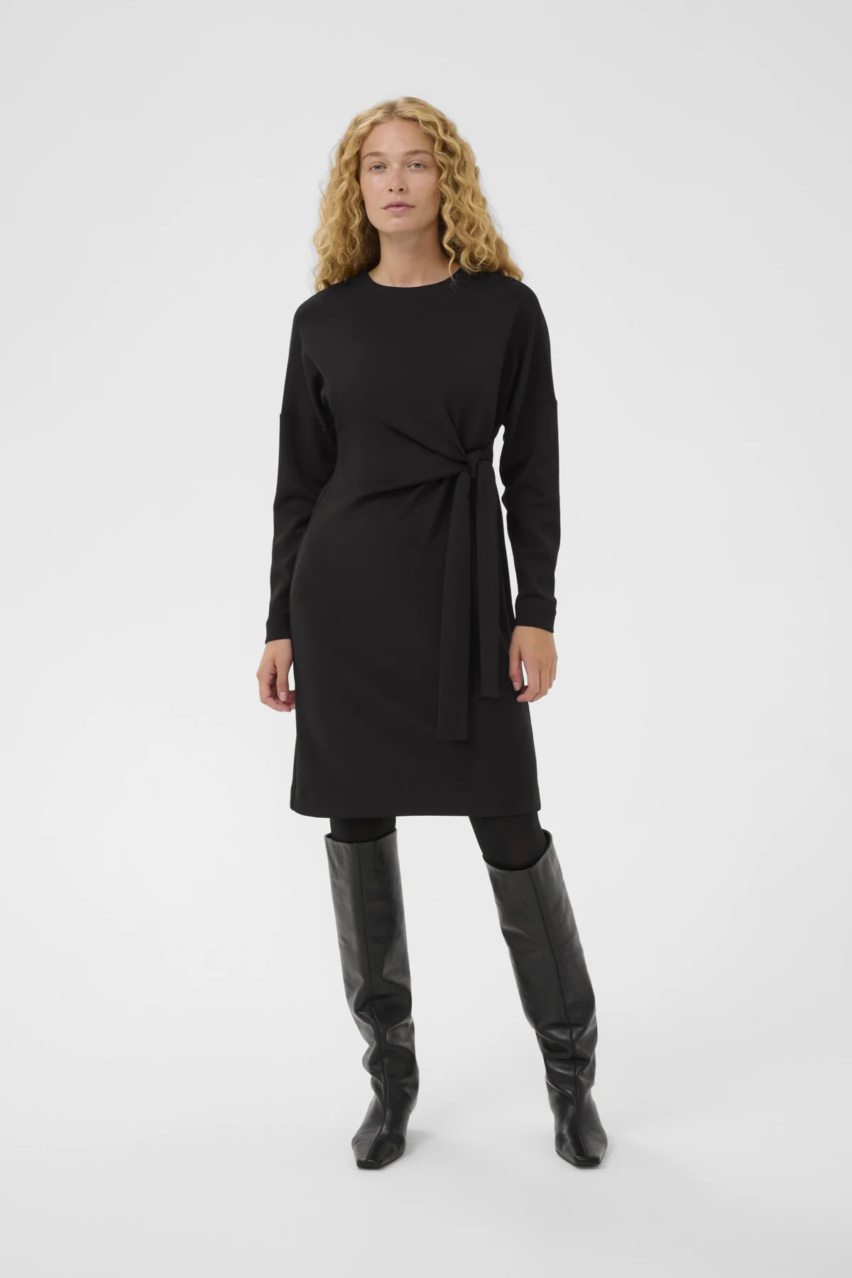 Inwear naisten mekko TRIIW VINCENTIW KNOT DRESS, musta - Image 5