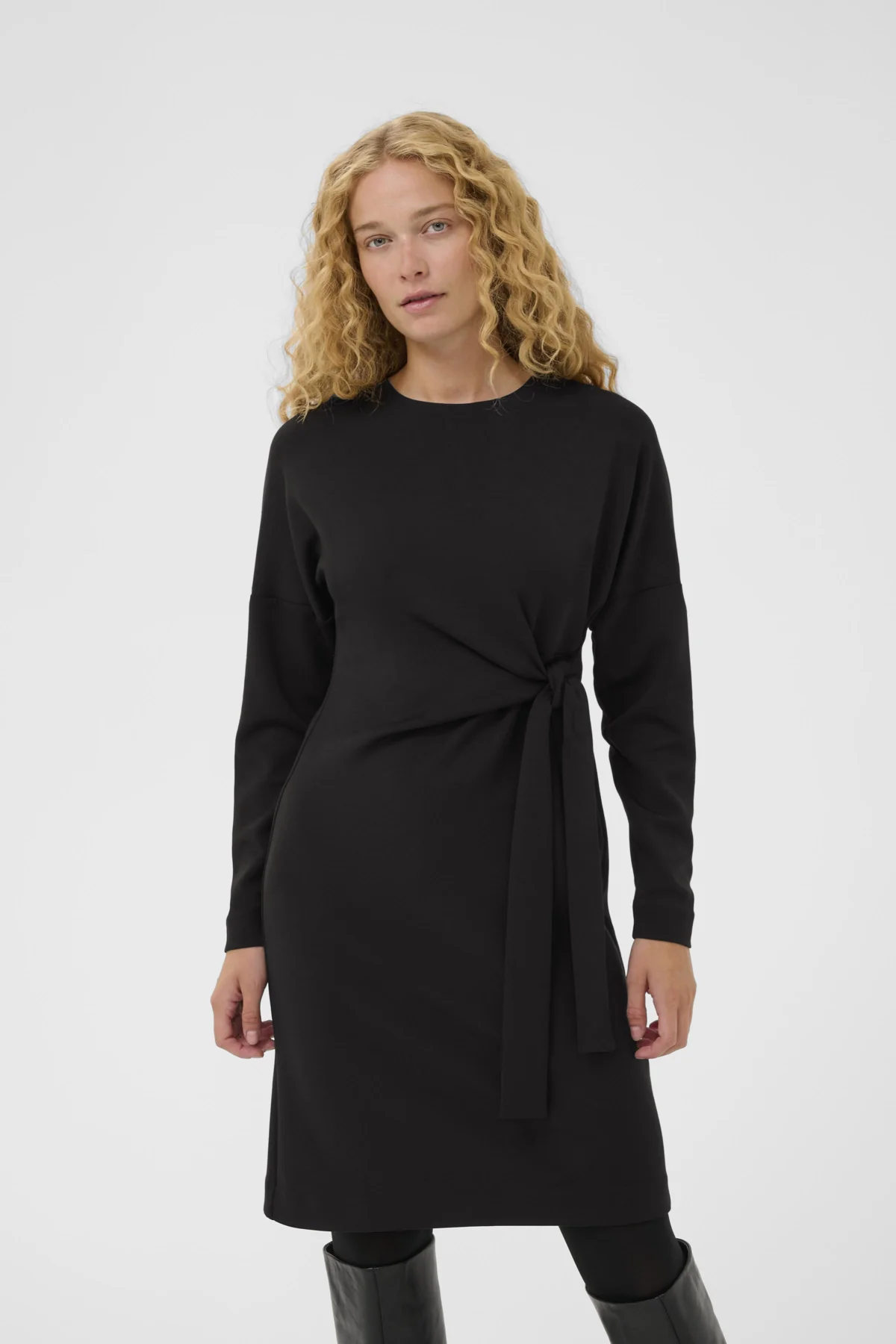 Inwear naisten mekko TRIIW VINCENTIW KNOT DRESS, musta - Image 7
