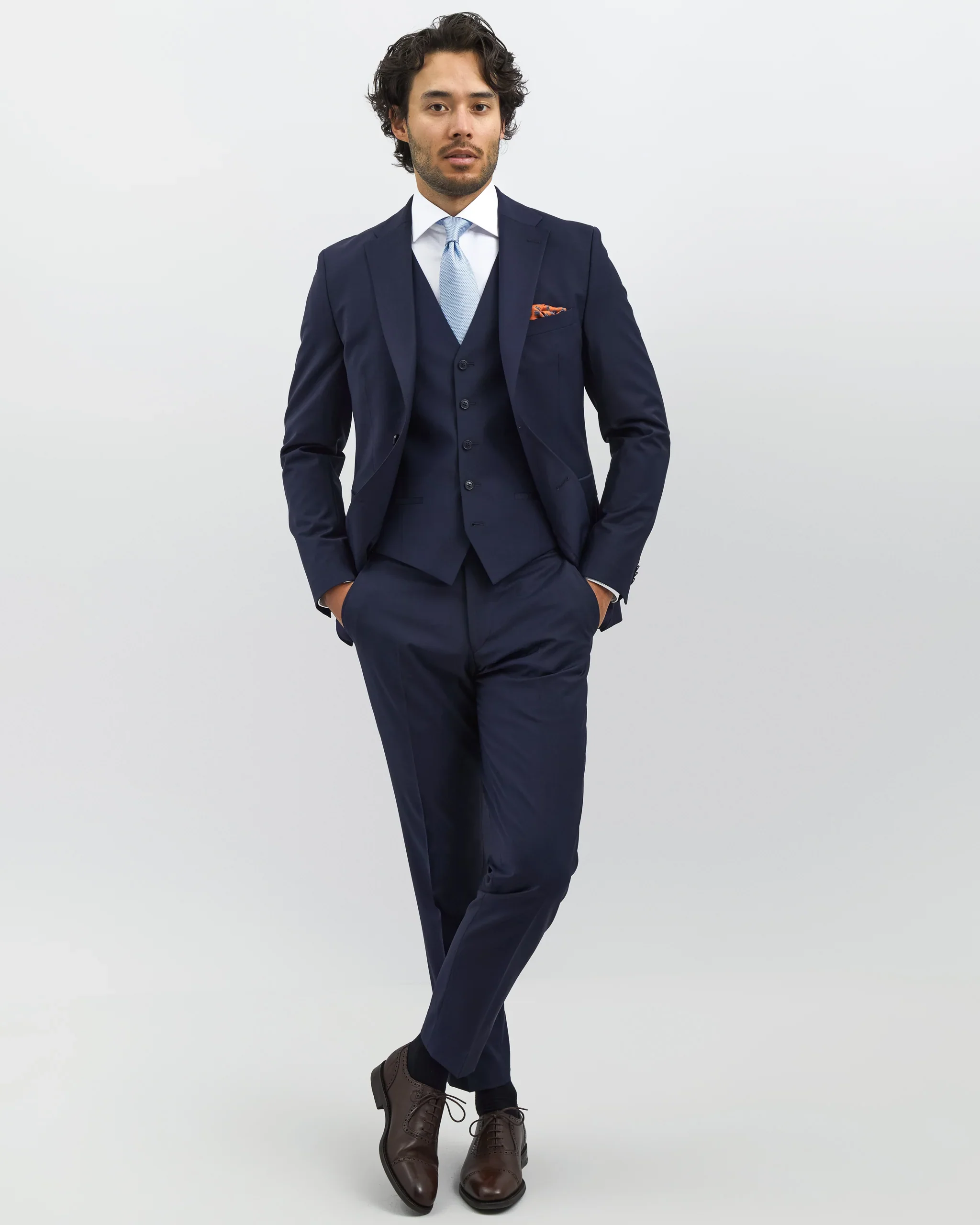 Turo Tailor Miesten Bleiseri 7890-3280 OSLO ATHLETE Sininen