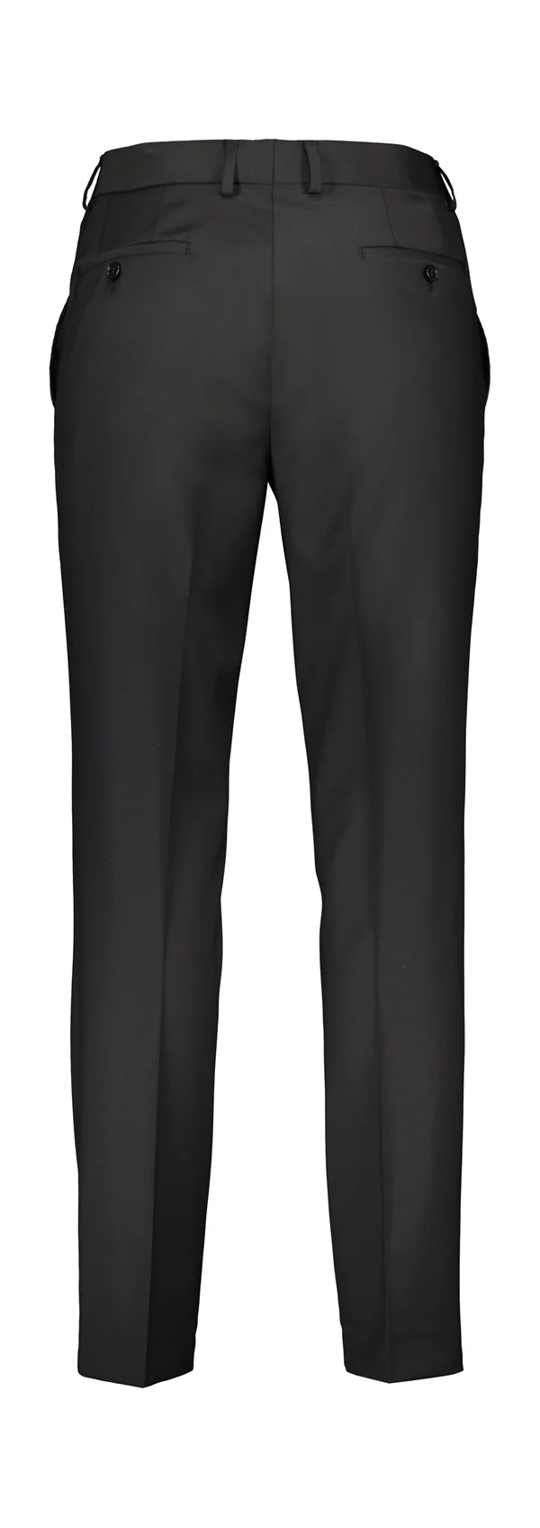 Turo Tailor, Miesten Puvunhousut, Elmer 3280, Slim Fit Housu Musta - Image 2