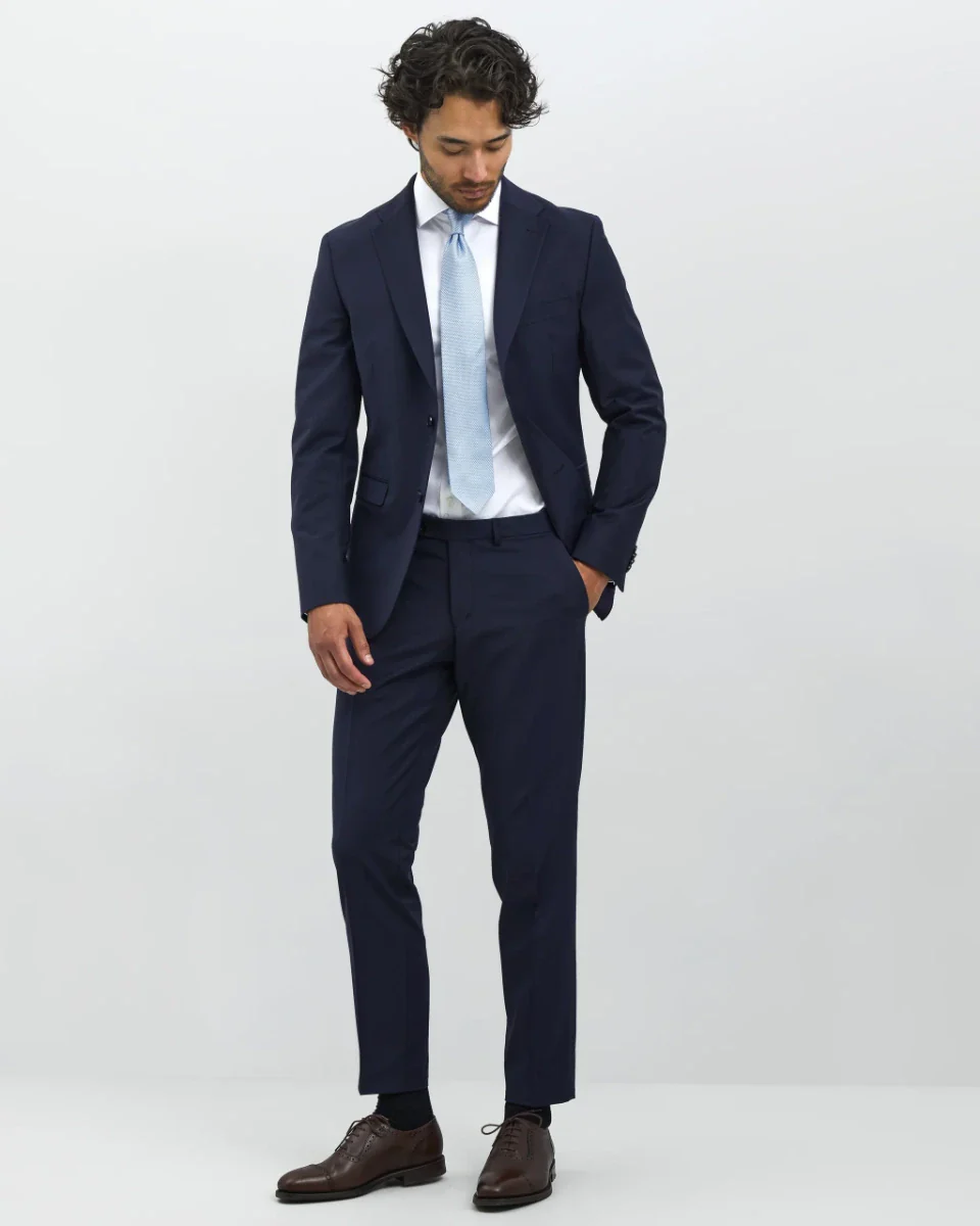 Turo Tailor, Miesten Suorat Housut, Hilton Athlete Sininen