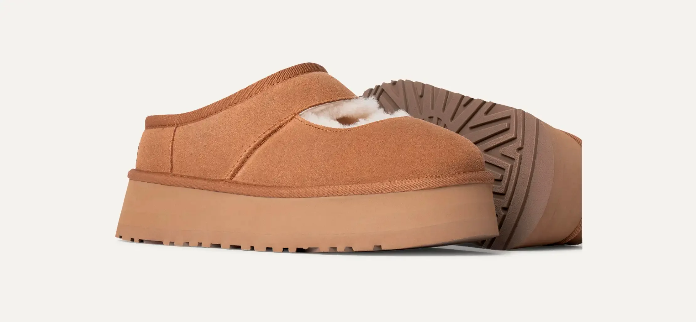 UGG Bea Mary Jane-tossut Vaalea Beige - Image 2