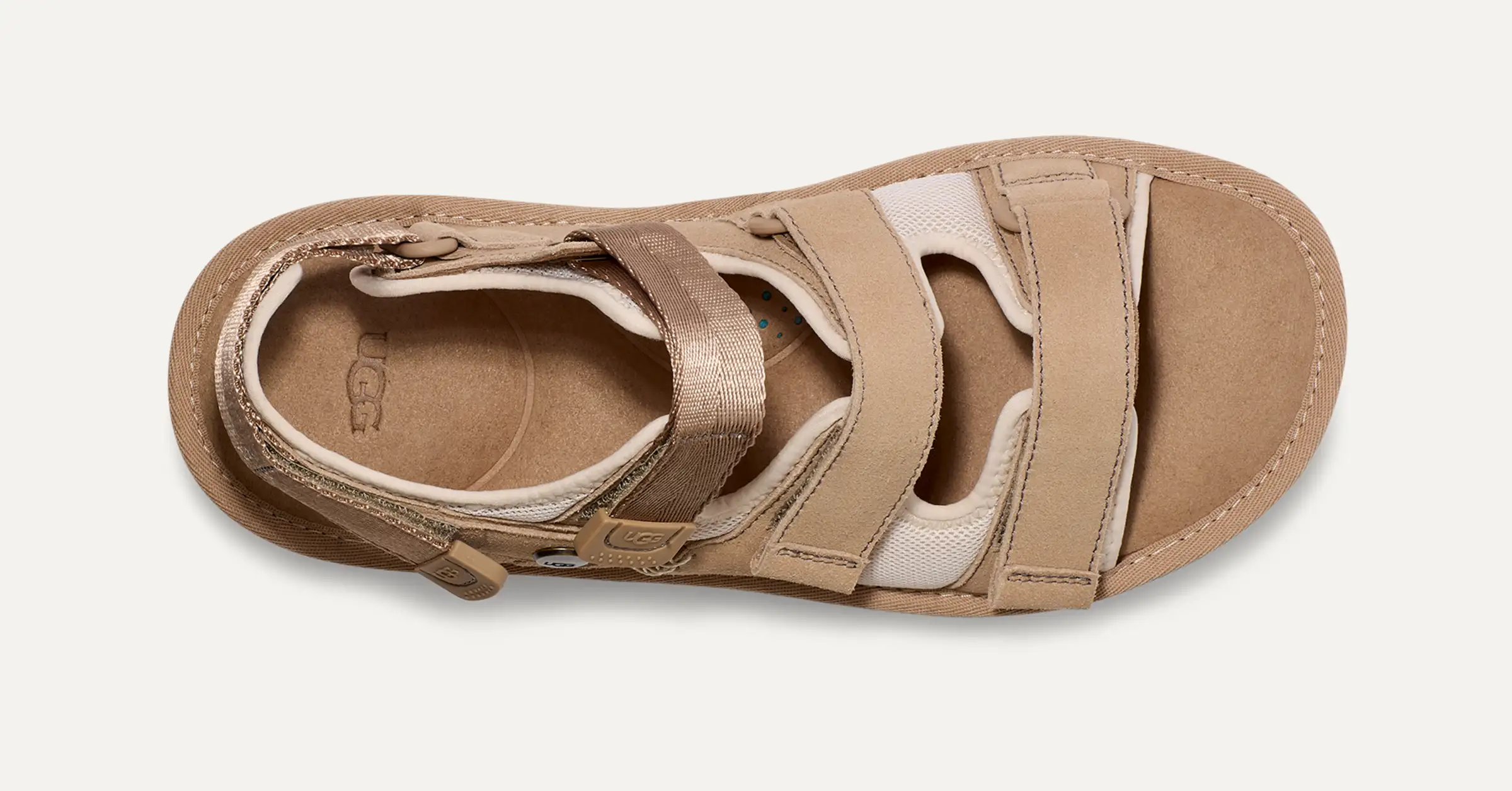 UGG miesten sandaalit, GOLDENCOAST MULTISTRAP Beige - Image 2