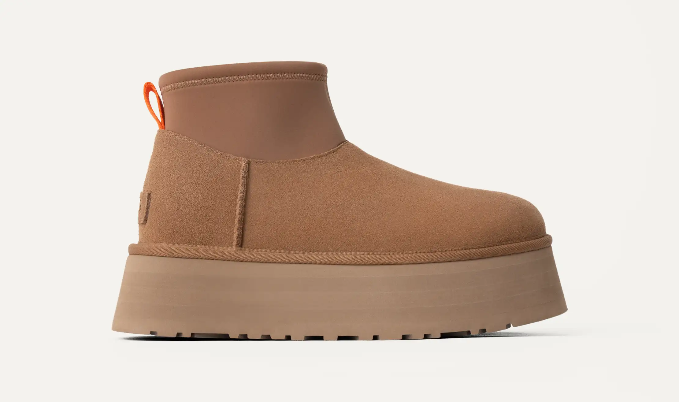 UGG naisten kengät, W CLASSIC MINI DIPPER Kaakaonruskea - Image 2