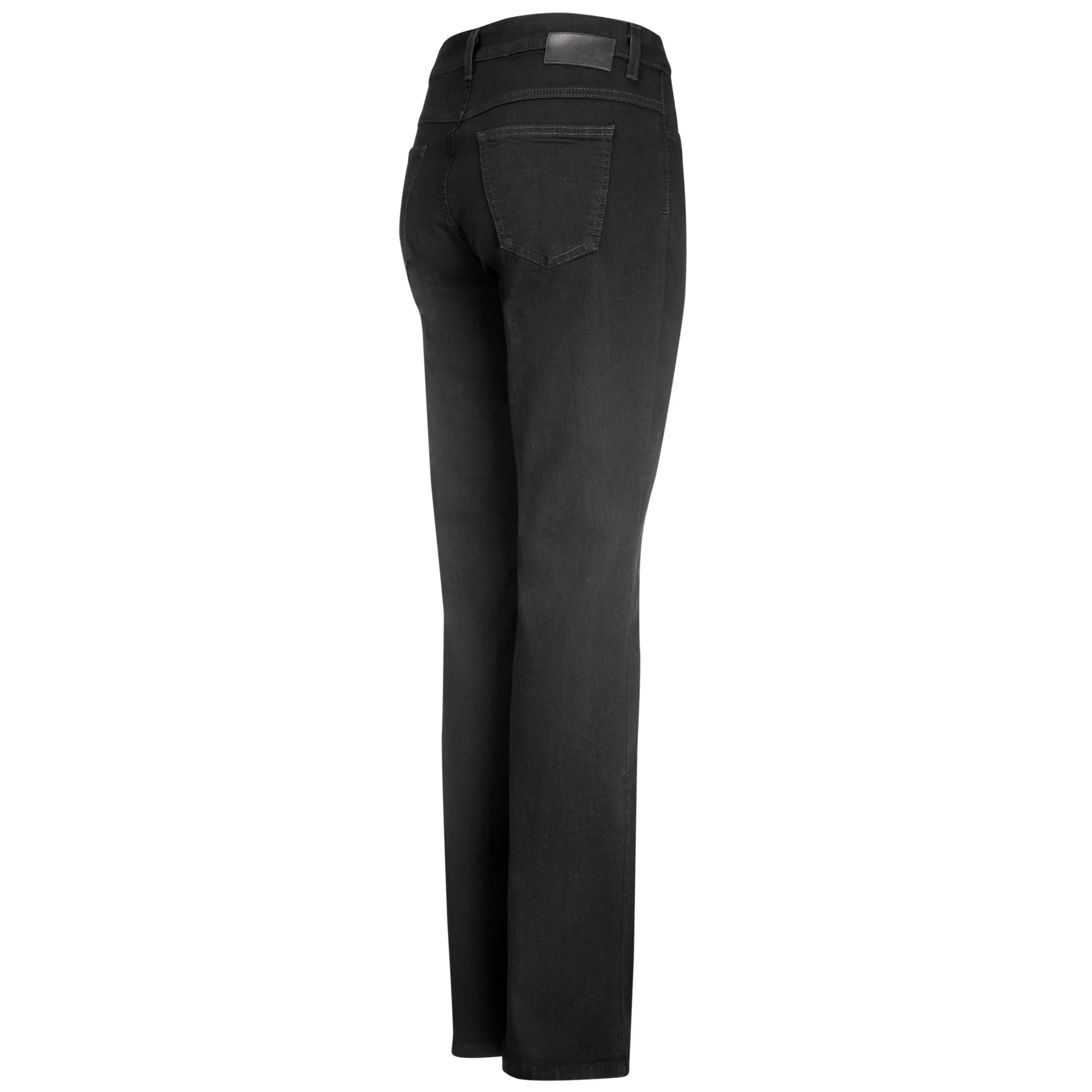 Very Nice Naisten Farkut, Emily 9731 Straight Fit Musta - Image 4