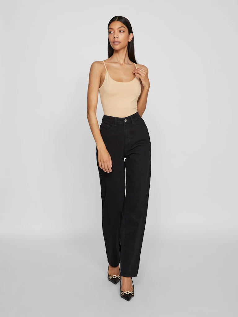 Vila naisten toppi Vikenza Singlet, Cuban Sand - Image 6