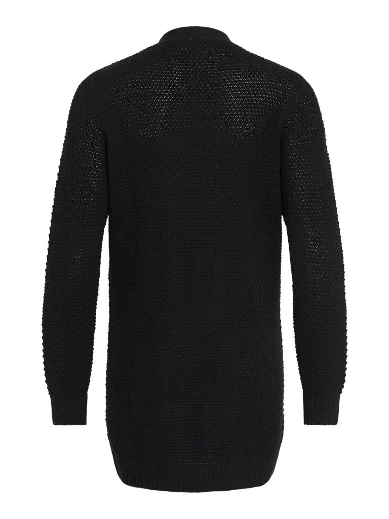 Vila naisten neuletakki VIDALO L/S KNIT CARDIGAN, Black - Image 4