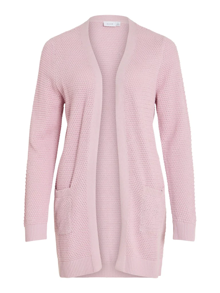 Vila naisten neuletakki, VIDALO L/S KNIT CARDIGAN- Winsome Orchid - Image 3