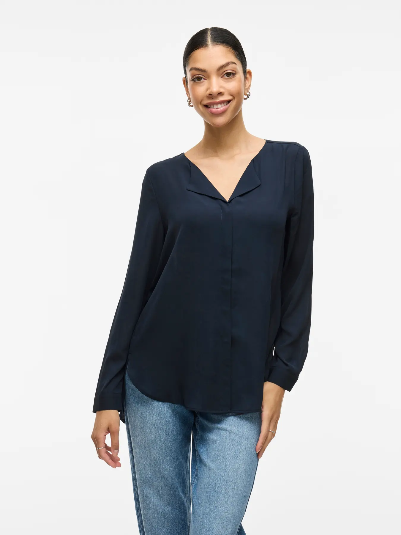 Vila naisten paita Vilucy LS Shirt, Total Eclipse