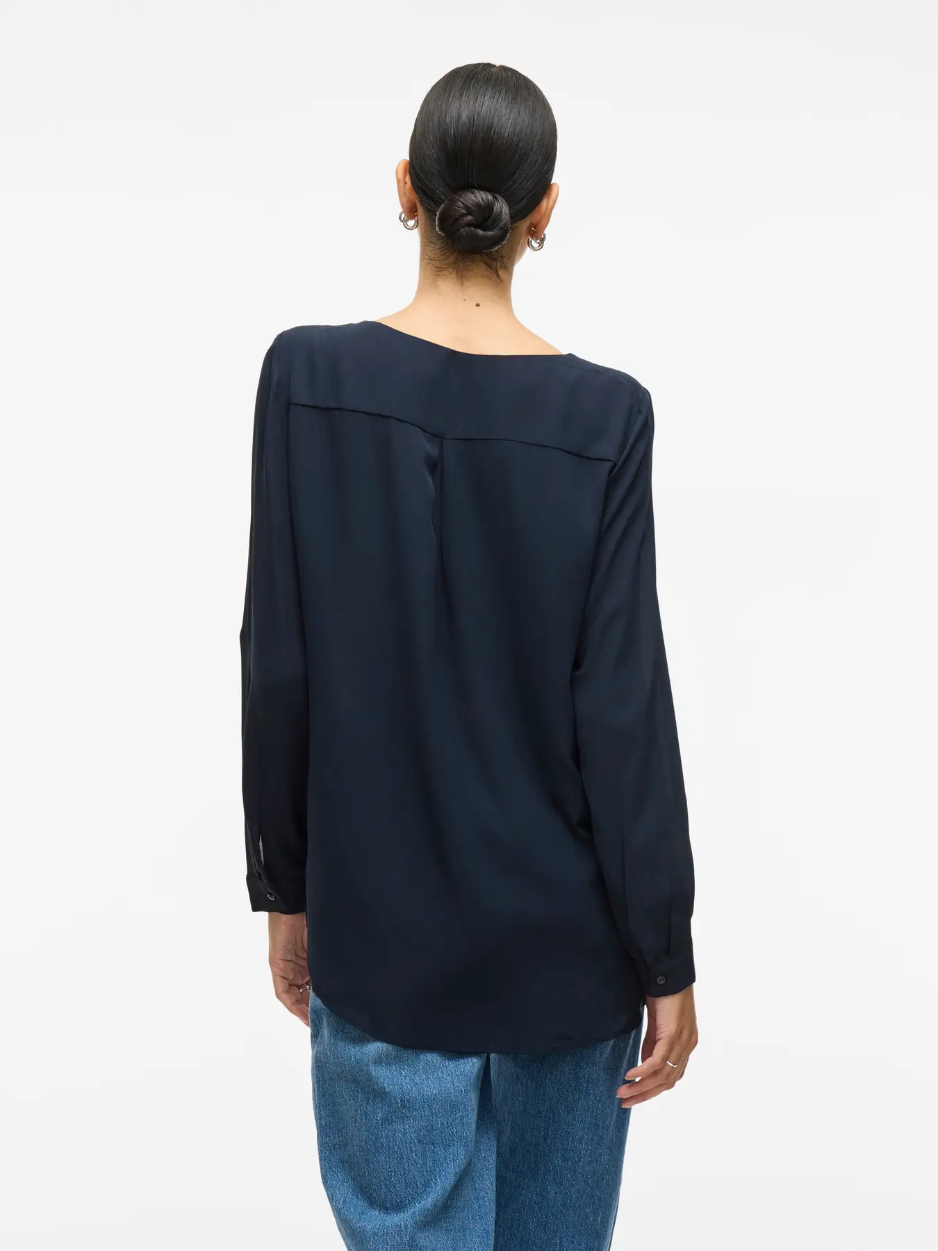 Vila naisten paita Vilucy LS Shirt, Total Eclipse - Image 2