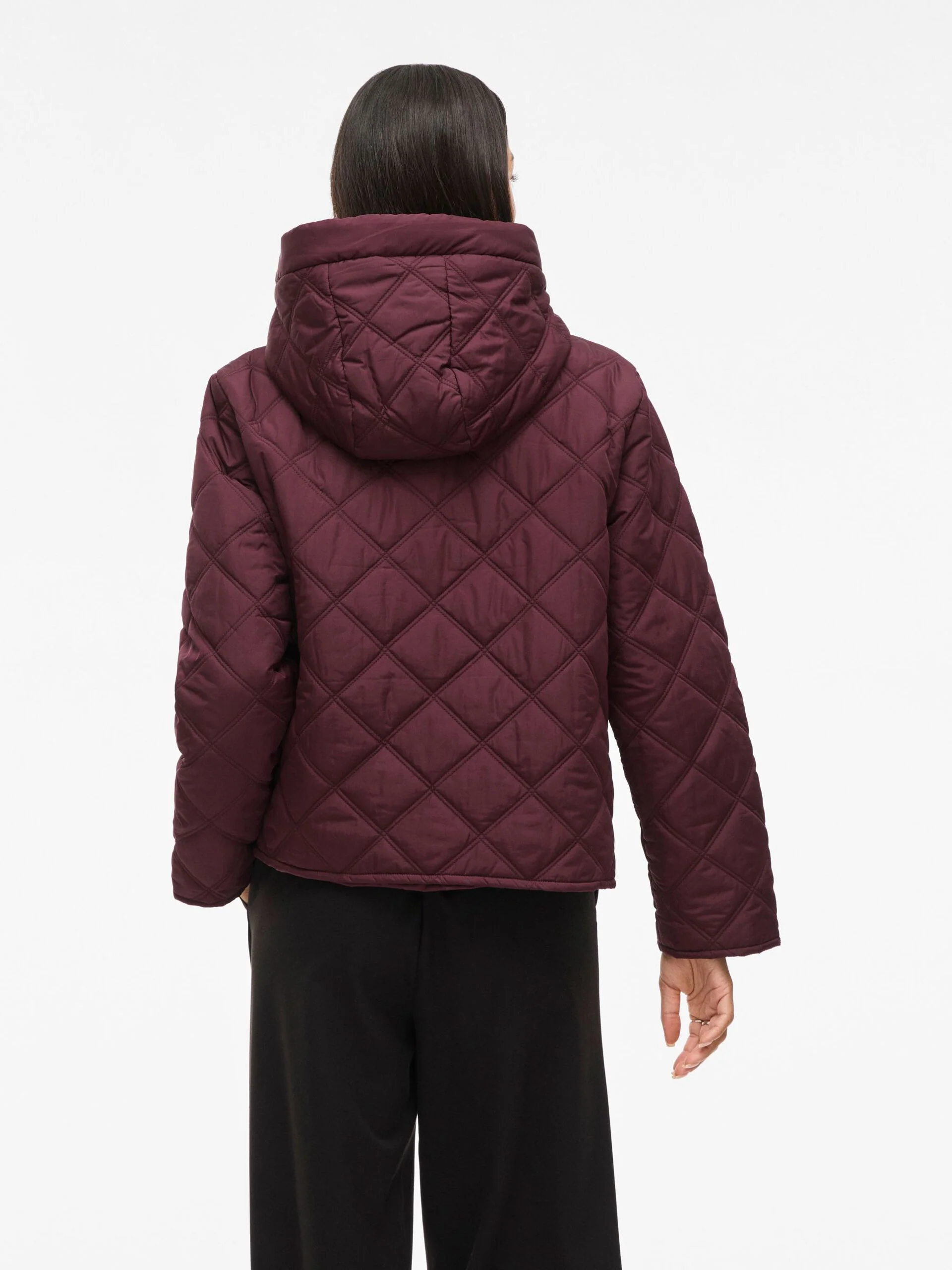 Vila naisten takki, VIQUILA LS HOOD JACKET SHORT JACKET Fig - Image 2