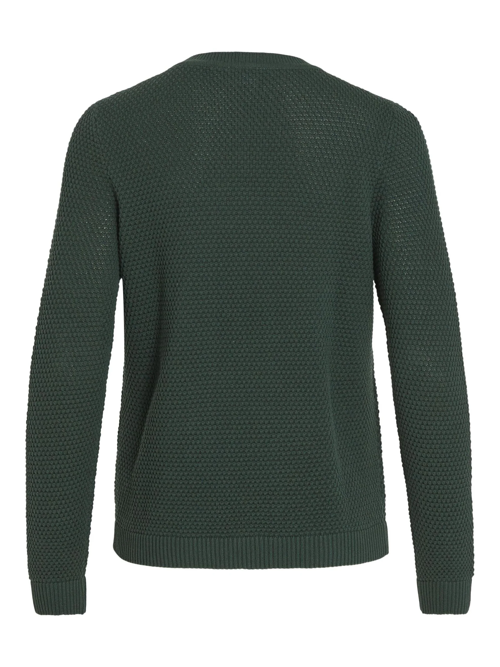 Vila neule, VIDALO O-NECK L/S KNIT TOP Armeijanvihreä - Image 4