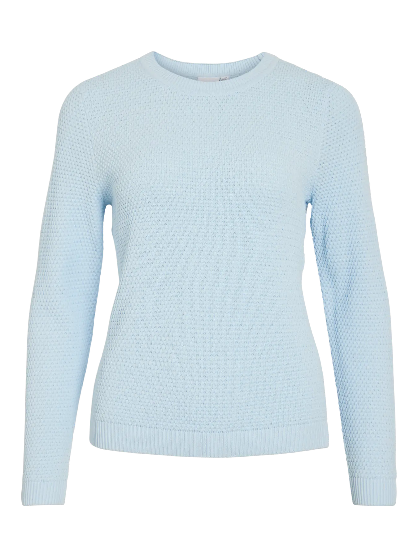 Vila neule, VIDALO O-NECK L/S KNIT TOP Nantucket Breeze - Image 2