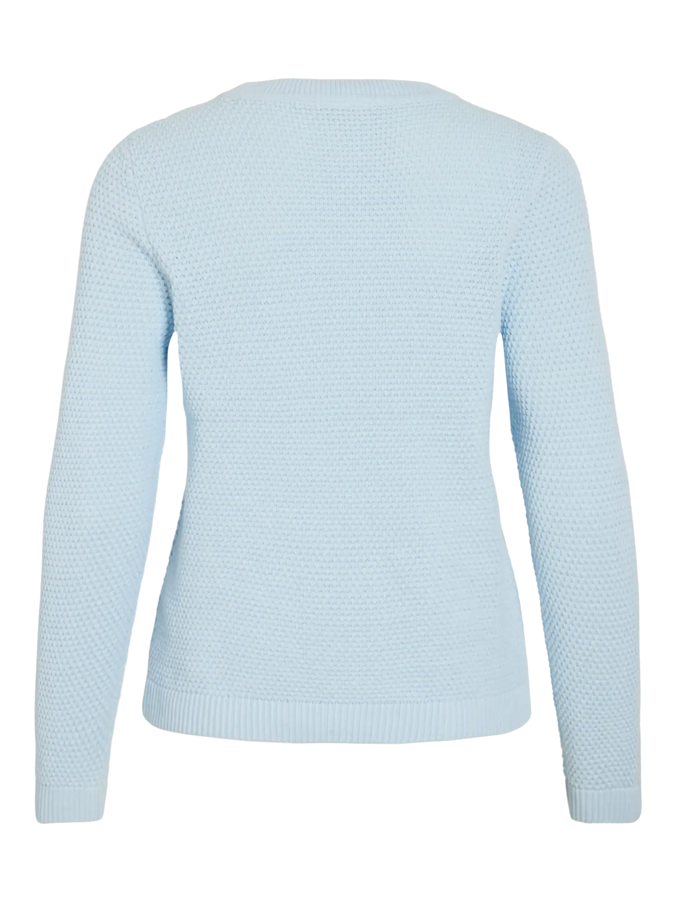 Vila neule, VIDALO O-NECK L/S KNIT TOP Nantucket Breeze - Image 3