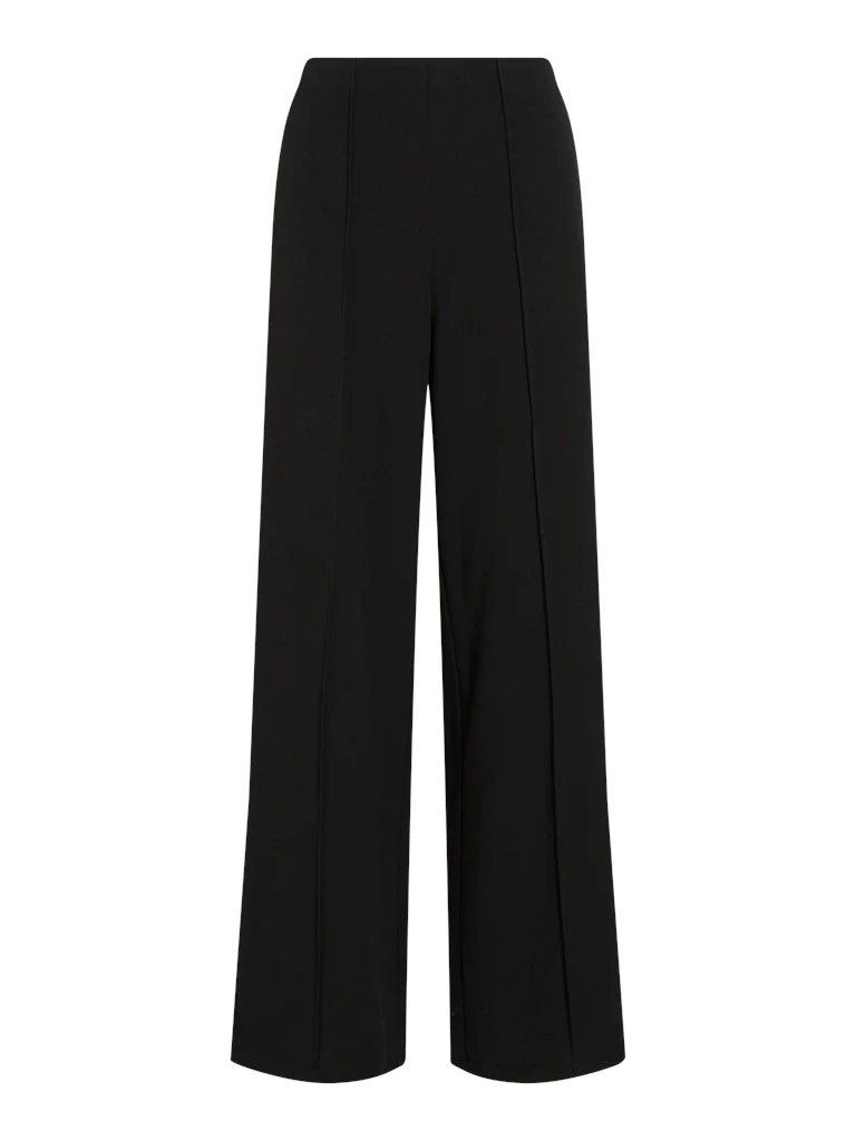 Vila naisten housut VIWINNIE CLUA HW WIDE PANTS, musta - Image 2