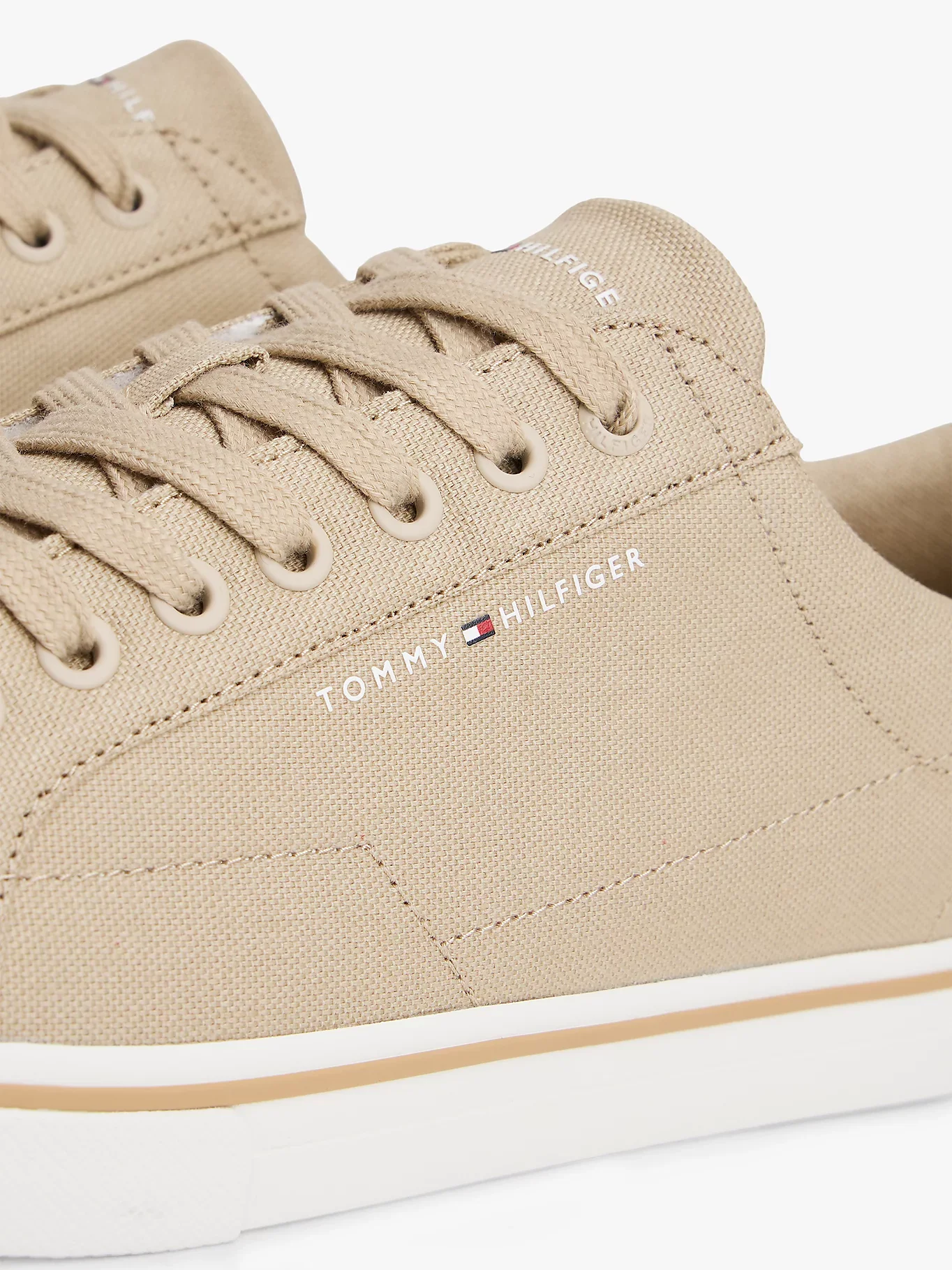 Tommy Hilfiger miesten tennarit Vulc Core Long Lace Sneaker, beige - Image 6