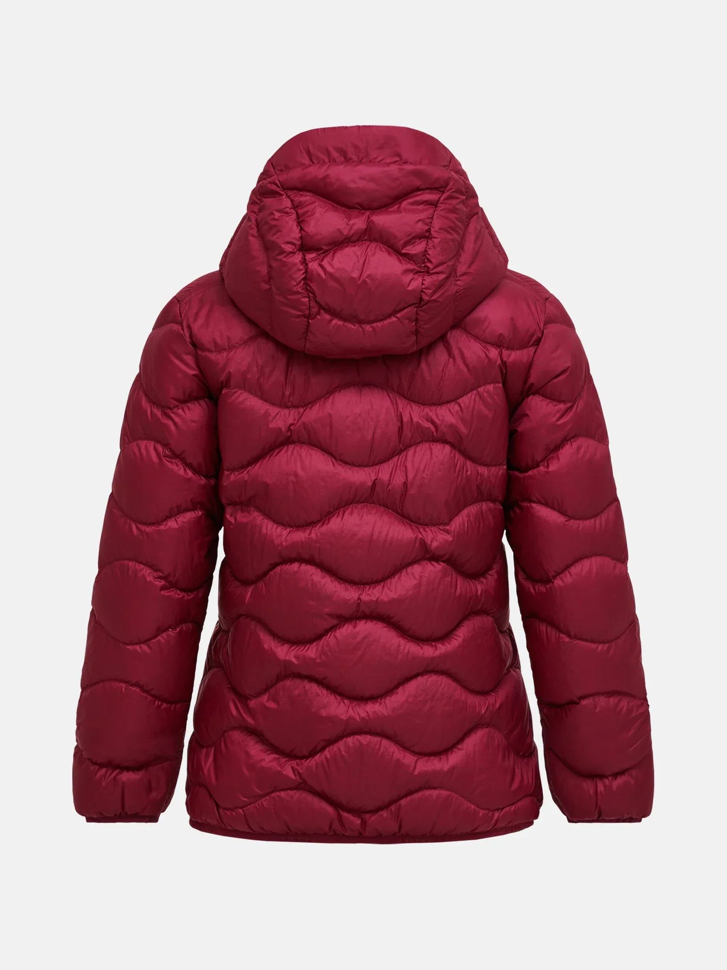 Peak Performance naisten kevytuntuvatakki W HELIUM DOWN HOOD JACKET, viininpunainen - Image 5