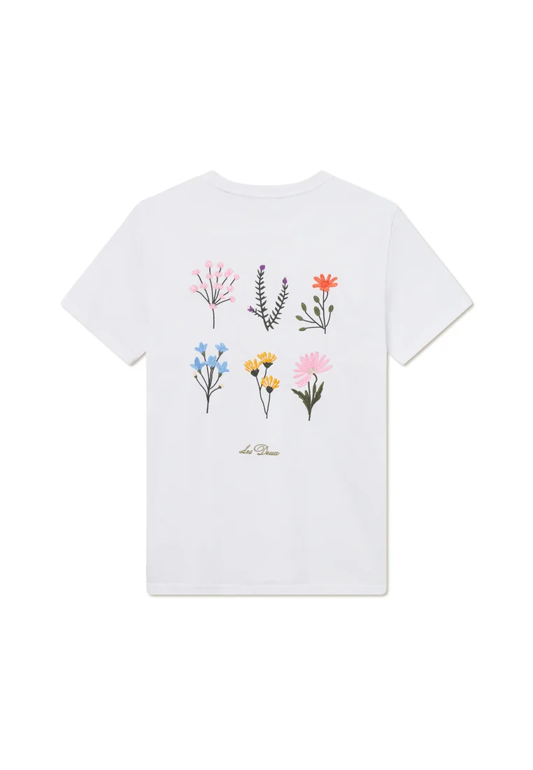 Les Deux miesten t-paita Wild Flower T-shirt, luonnonvalkoinen - Image 2