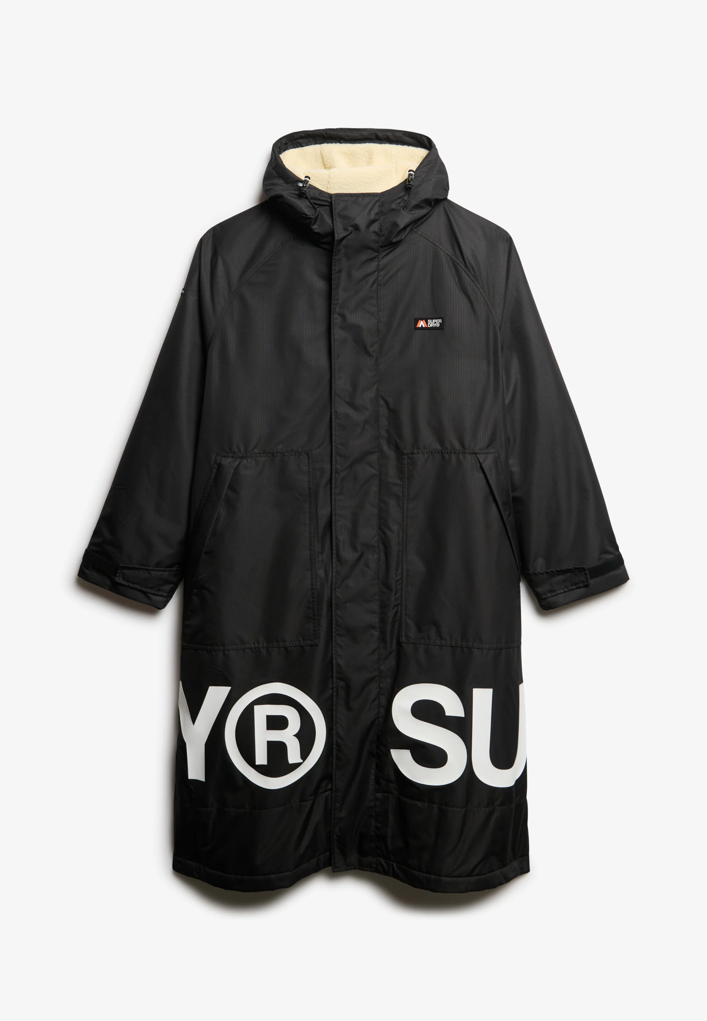 Superdry naisten takki Windbreaker Changing Robe, musta - Image 2
