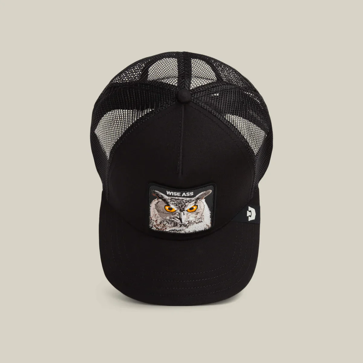 Goorin Bros lippis Wise Ass Owl Trucker, musta - Image 6