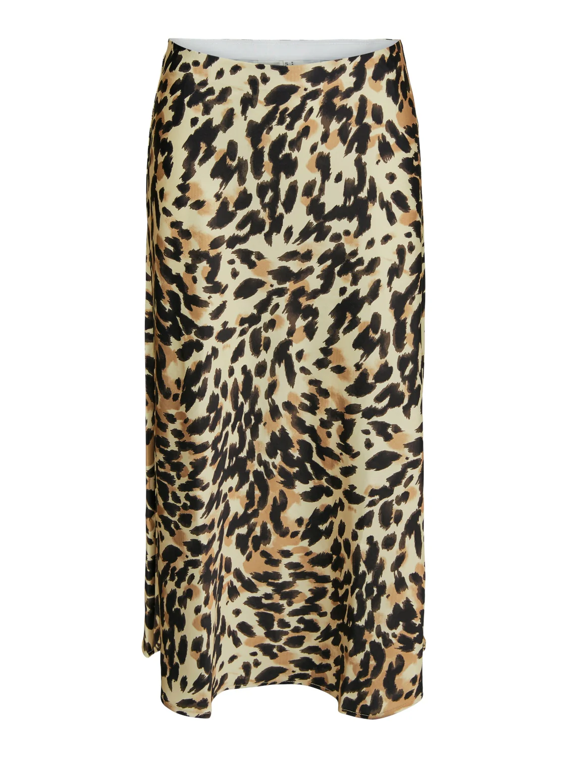 Y.A.S hame, YASPELLA HW MIDI SKIRT Beige Kuosi - Image 3