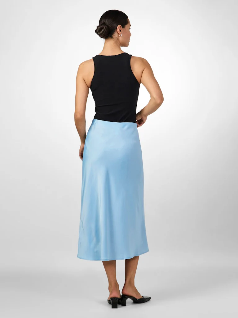 Y.A.S hame, YASPELLA HW MIDI SKIRT Vaaleansininen - Image 2