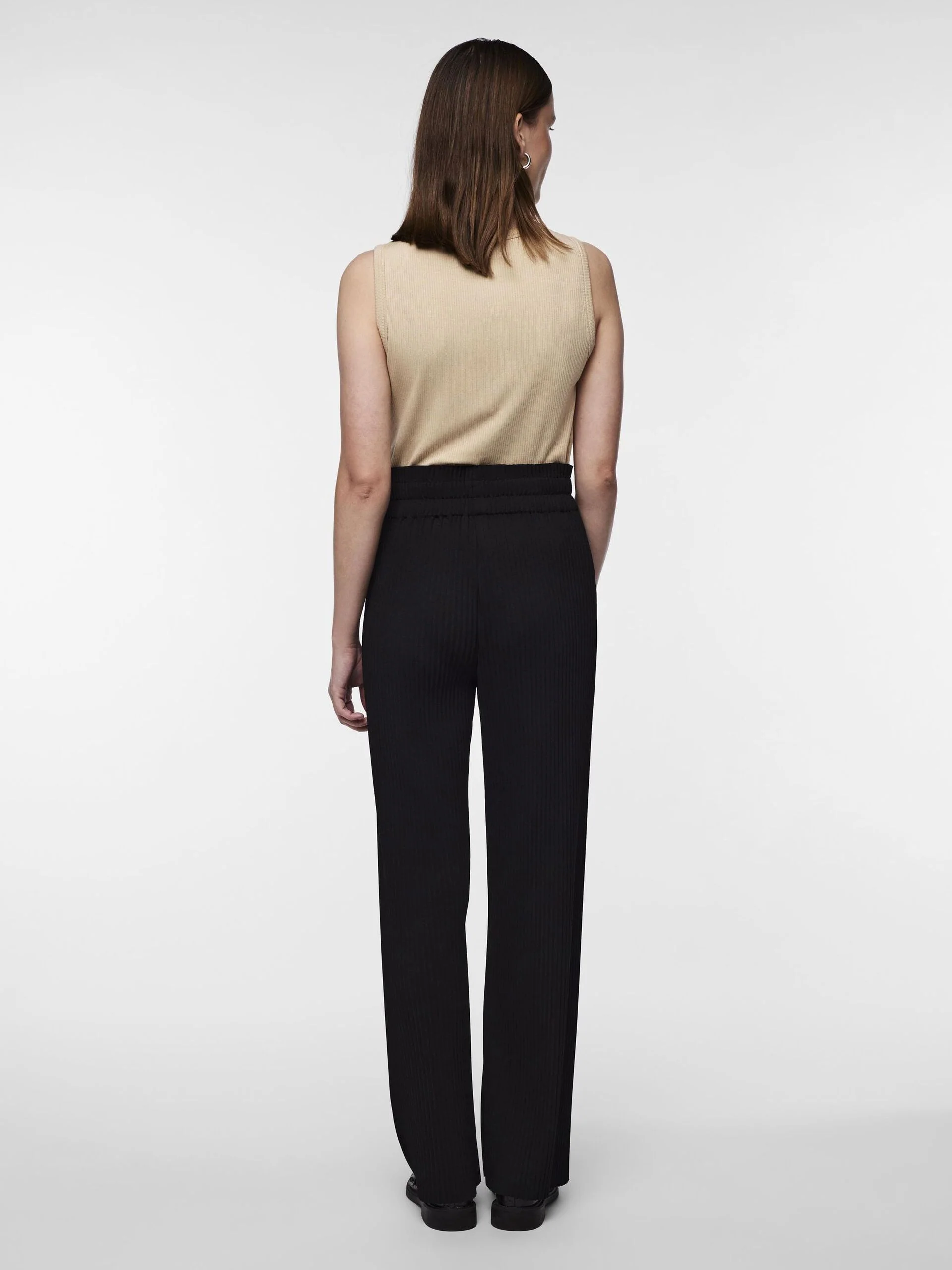 Y.A.S naisten housut YASALISA HW Pants, musta - Image 2