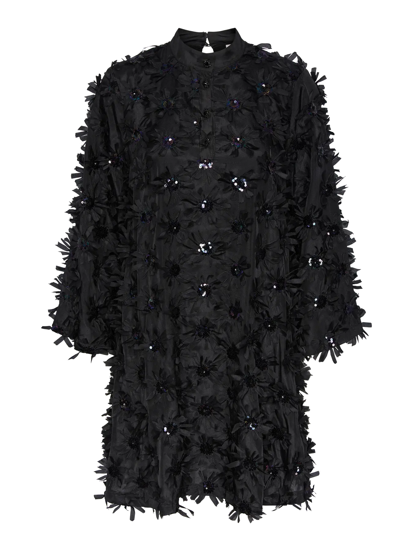 Y.A.S naisten mekko, YASABELONE 7/8 SHORT DRESS Musta - Image 2
