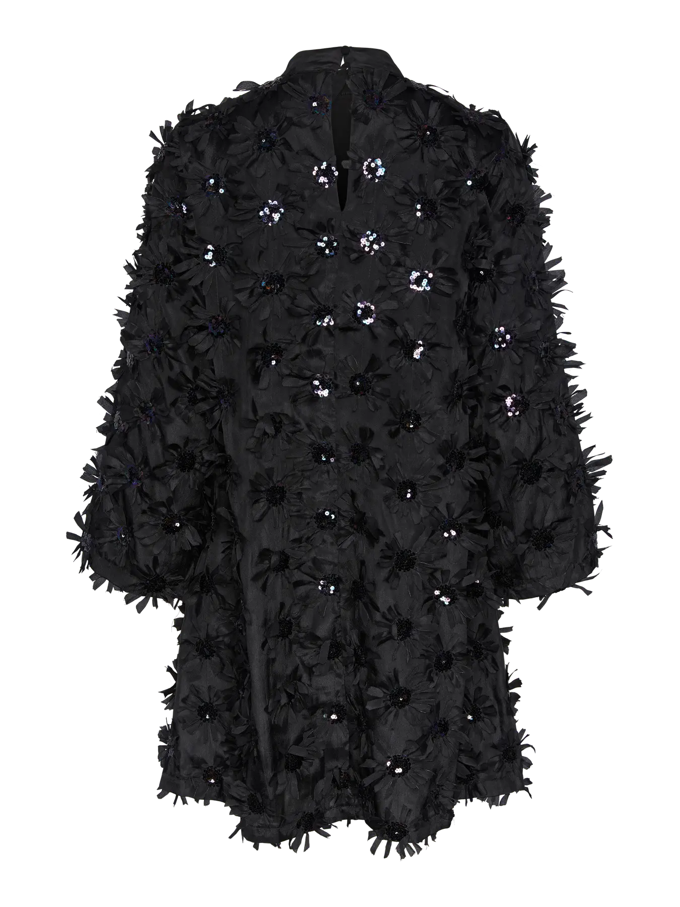 Y.A.S naisten mekko, YASABELONE 7/8 SHORT DRESS Musta - Image 3