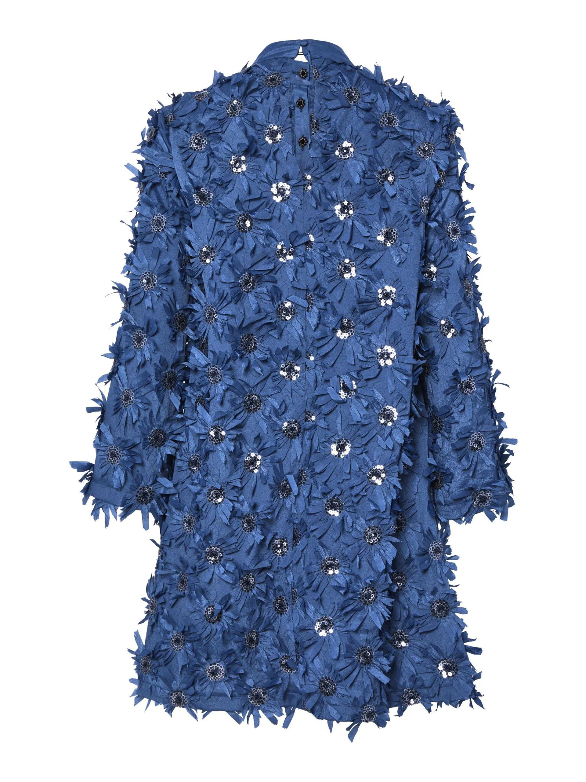 Y.A.S naisten mekko, YASABELONE 7/8 SHORT DRESS Tummansininen - Image 4