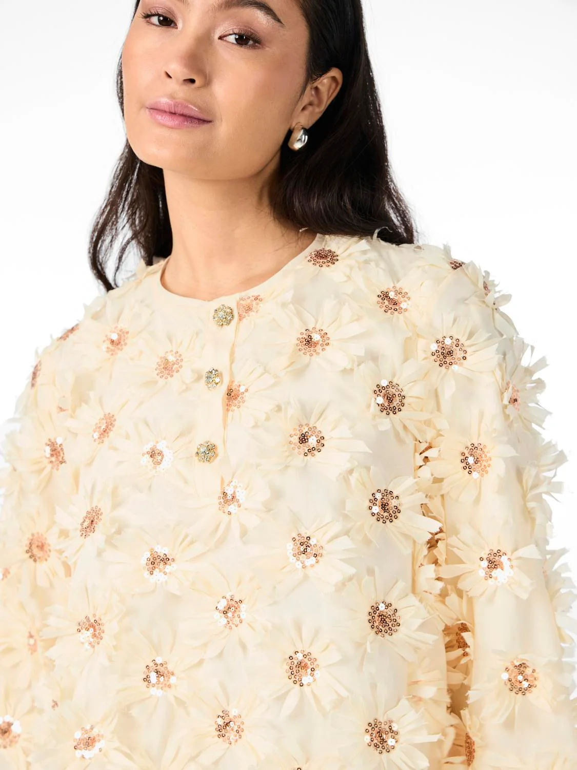 Y.A.S Naisten Mekko, YASABELONE DRESS Sheer Bliss - Image 6