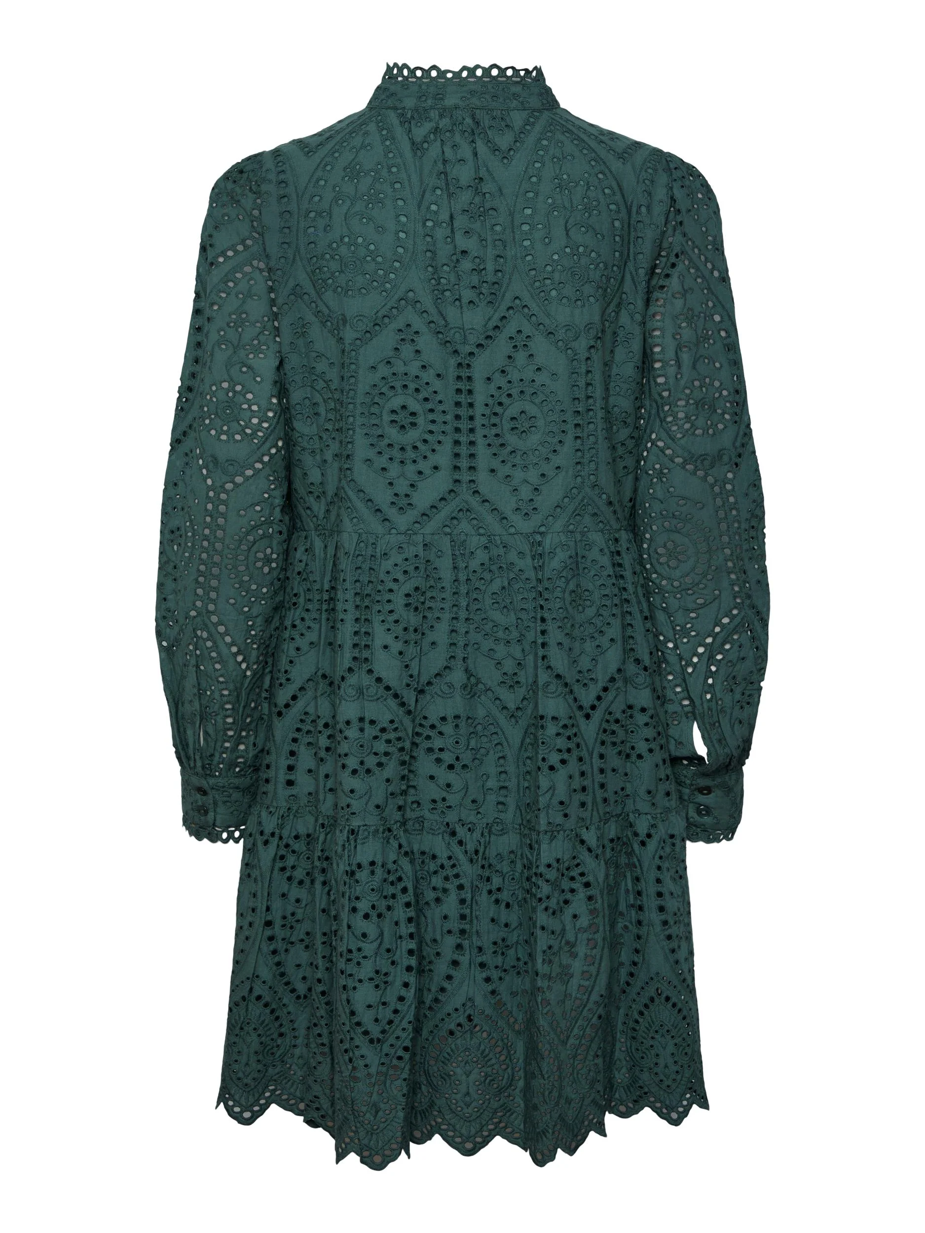 Y.A.S Naisten Mekko YASHOLI LS DRESS S Khaki - Image 4