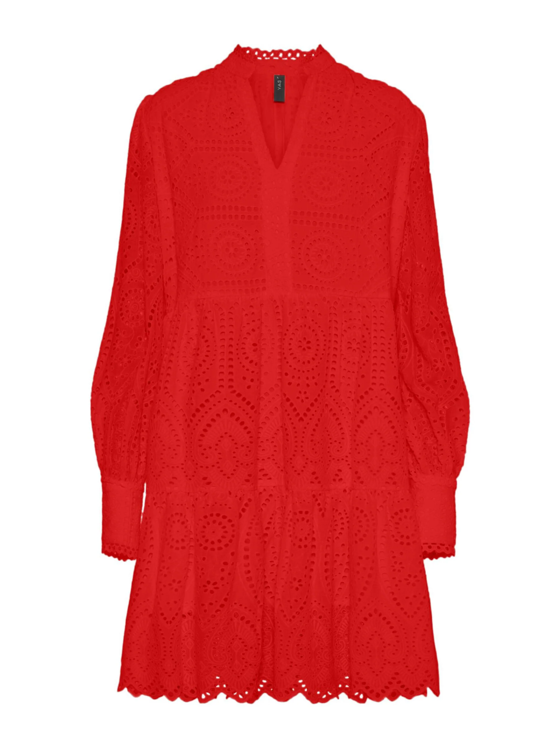 Y.A.S Naisten Mekko YASHOLI LS DRESS S Punainen - Image 3