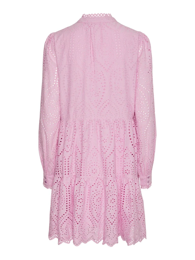 Y.A.S Naisten Mekko YASHOLI LS DRESS S Vaaleanpunainen - Image 2