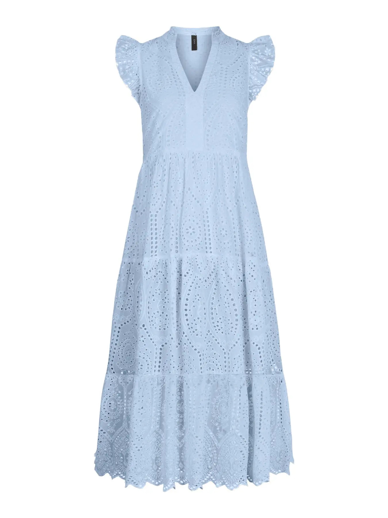 Y.A.S naisten mekko, YASHOLI SL MIDI DRESS Vaaleansininen
