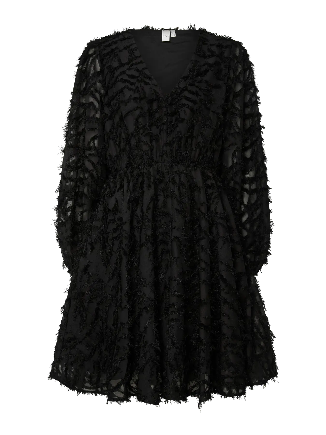 Y.A.S naisten mekko, YASPARIA LS DRESS S. Black - Image 3