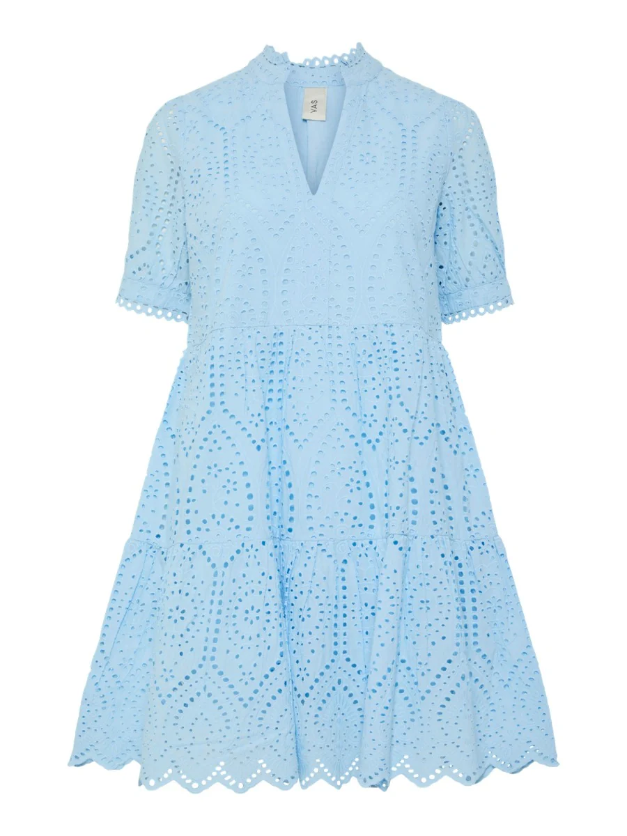 Y.A.S Naisten Minimekko YASHOLI SS DRESS Keskisininen - Image 2