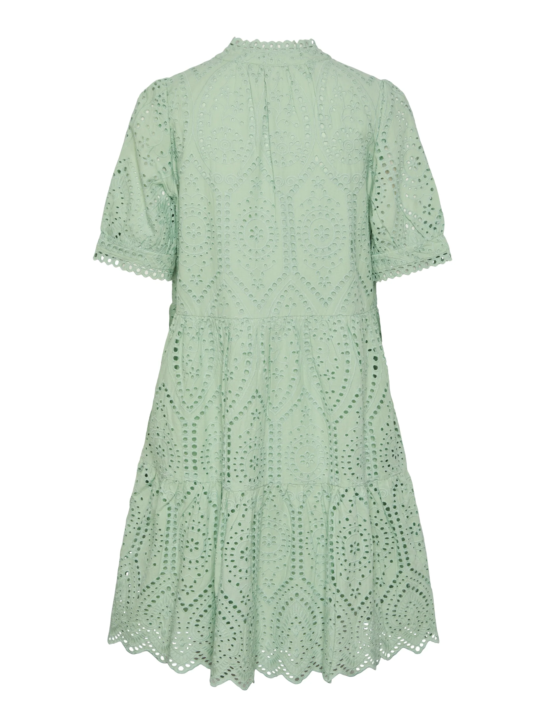 Y.A.S Naisten Minimekko YASHOLI SS DRESS Mintunvihreä - Image 4