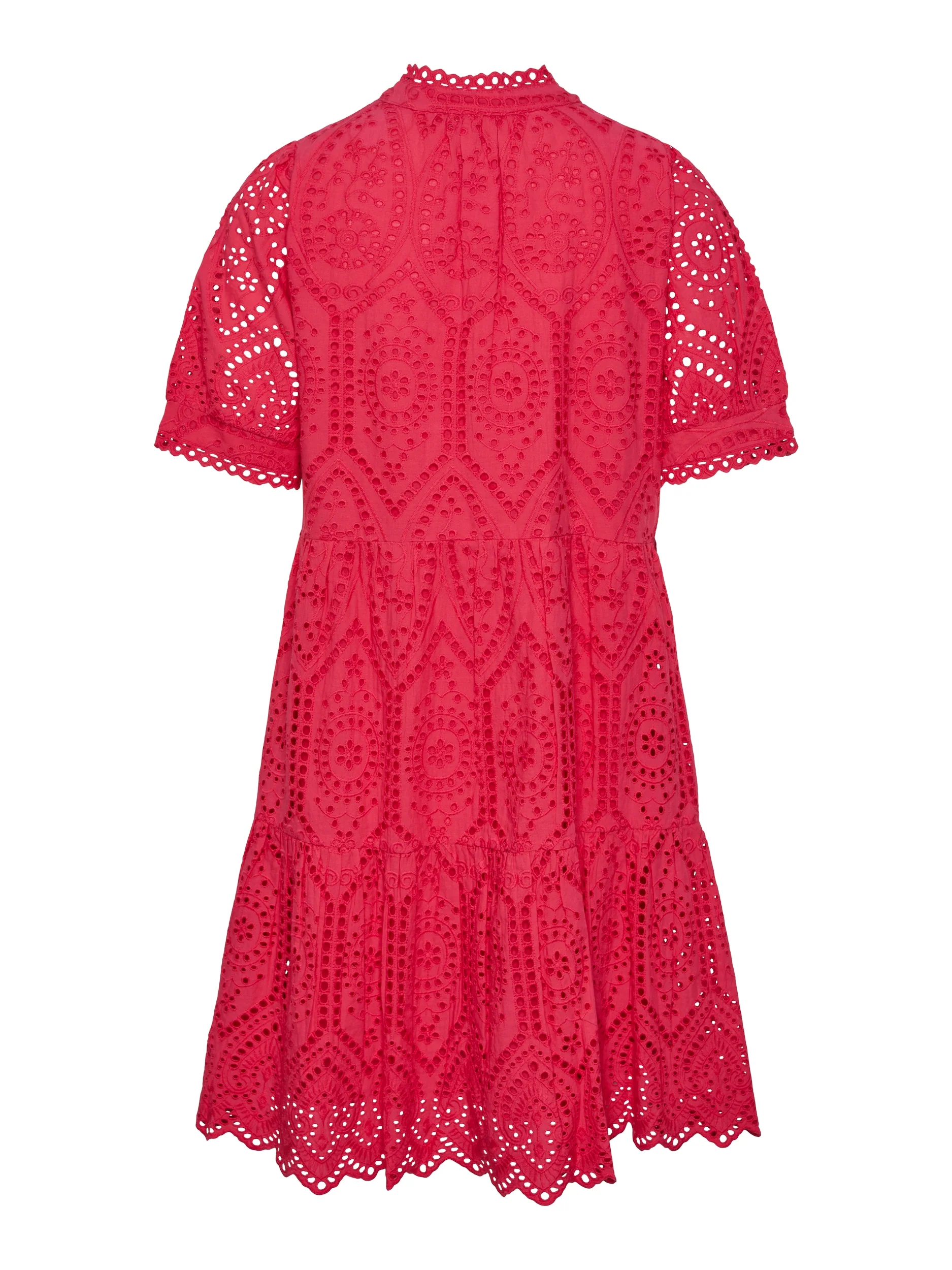 Y.A.S Naisten Minimekko YASHOLI SS DRESS Pinkki - Image 3