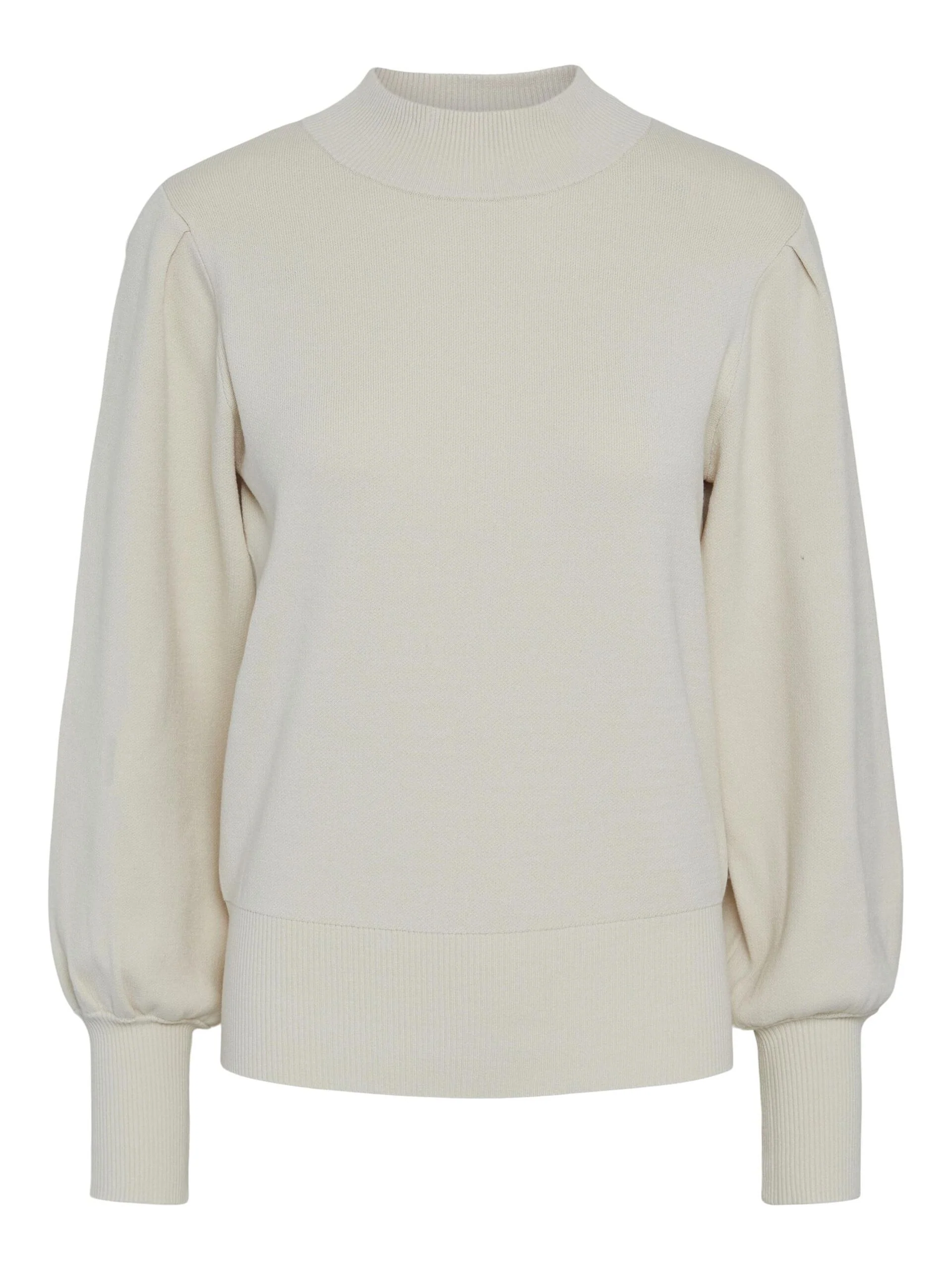 Y.A.S Naisten Neulepusero, YASFONNY LS KNIT PULLOVER S. NOOS Luonnonvalkoinen - Image 3