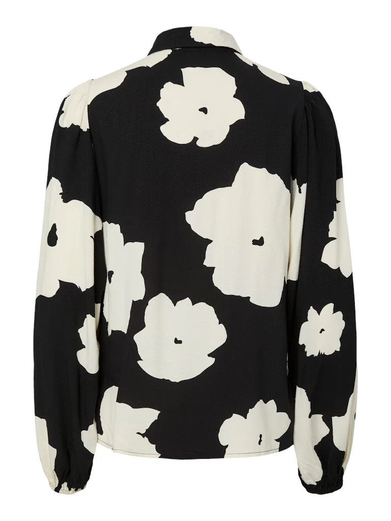 Y.A.S naisten paita, YASASINA LS SHIRT S Black Mille - Image 2