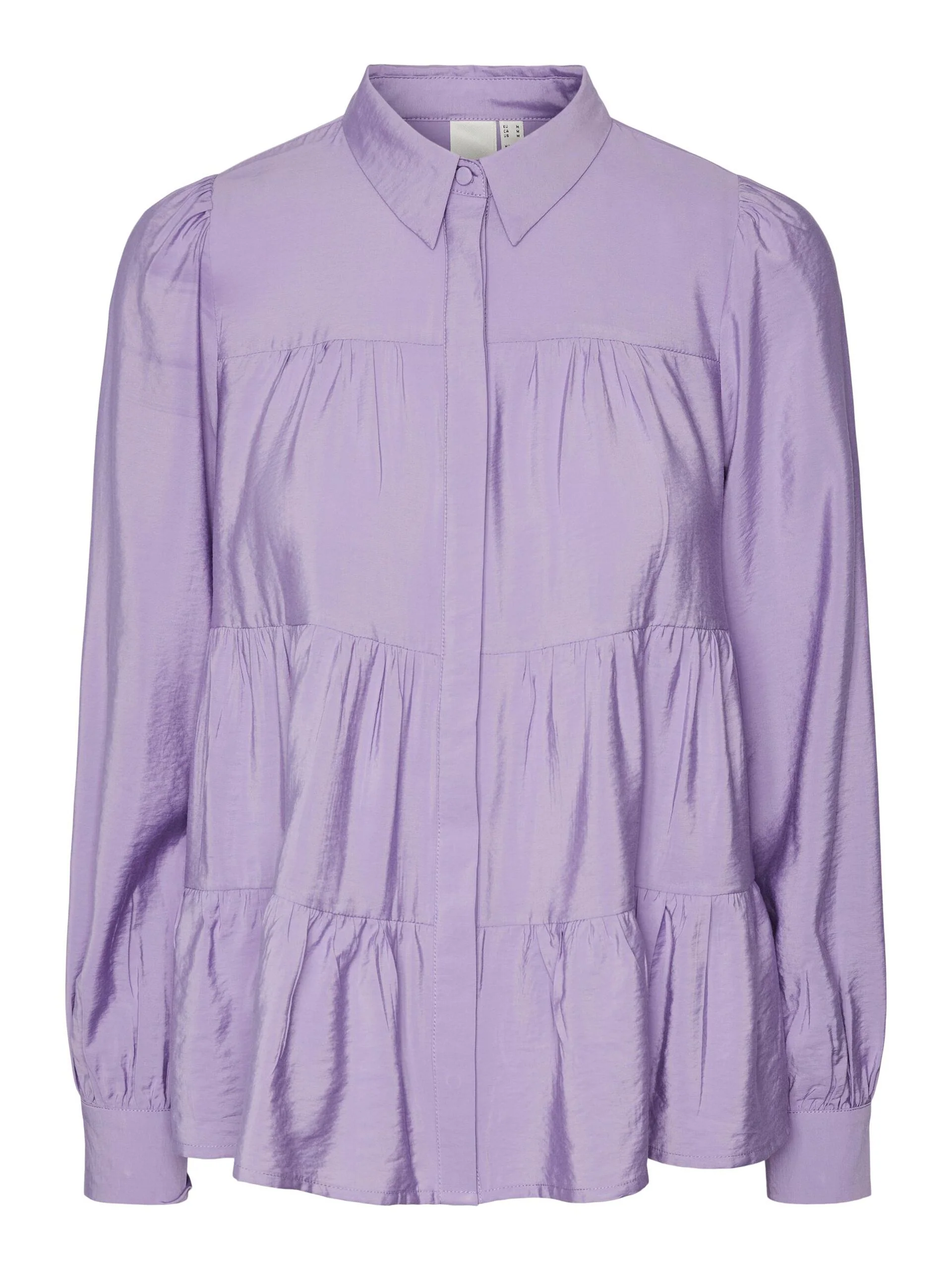 Y.A.S NAISTEN PUSERO YASPALA LS SHIRT S. NOOS Vaalea Lila - Image 6