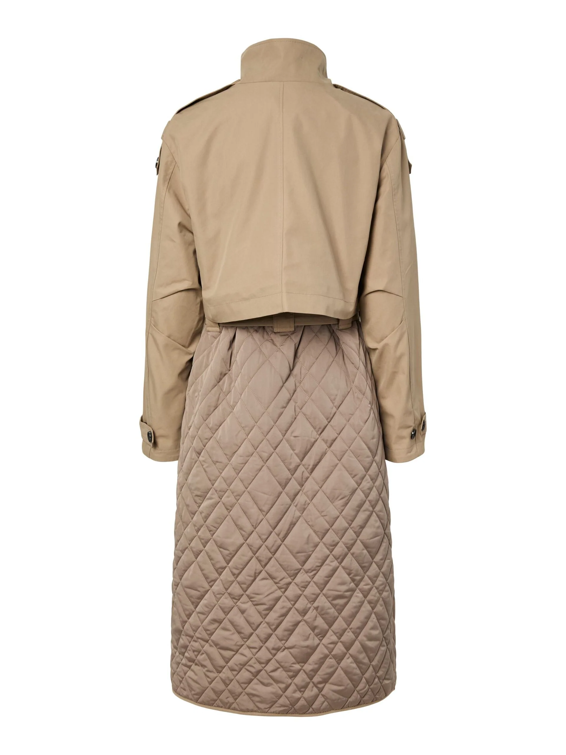 Y.A.S naisten takki, YASPRIXO LS COAT Sepia Tint - Image 2
